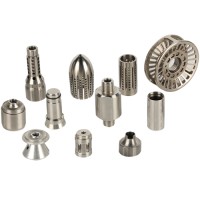 Non-standard porous small titanium parts CNC machining passivation stainless steel parts CNC parts