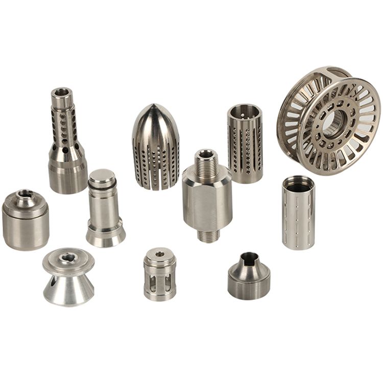 Non-standard porous small titanium parts CNC machining passivation stainless steel parts CNC parts