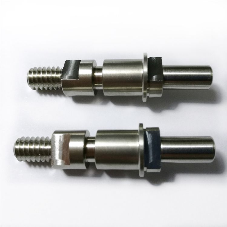 CNC machining copper aluminum alloy five-axis machining peek plate rod