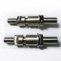 CNC machining copper aluminum alloy five-axis machining peek plate rod