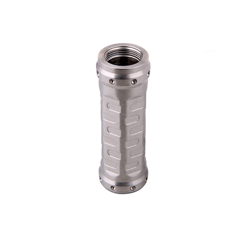 CNC machining copper aluminum alloy five-axis machining peek plate rod