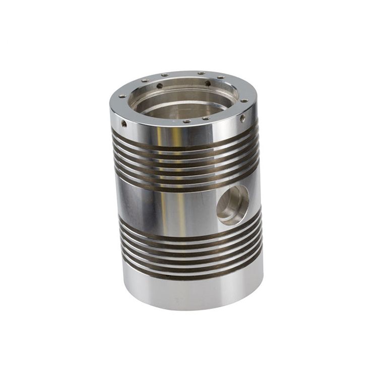 CNC machining copper aluminum alloy five-axis machining peek plate rod