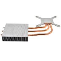 Custom Copper Cnc Tube Radiator Heat Pipe Aluminum Heatsink with Heatpipeheat Sink Cnc  Aluminum Cnc Milling Machine