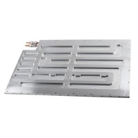 OEM  Liquid Cold Block Heatsink CNC Refrigeration Brazed Plate Heat Exchanger OEM Water Cooling Plate