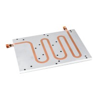 OEM  Liquid Cold Block Heatsink CNC Refrigeration Brazed Plate Heat Exchanger OEM Water Cooling Plate