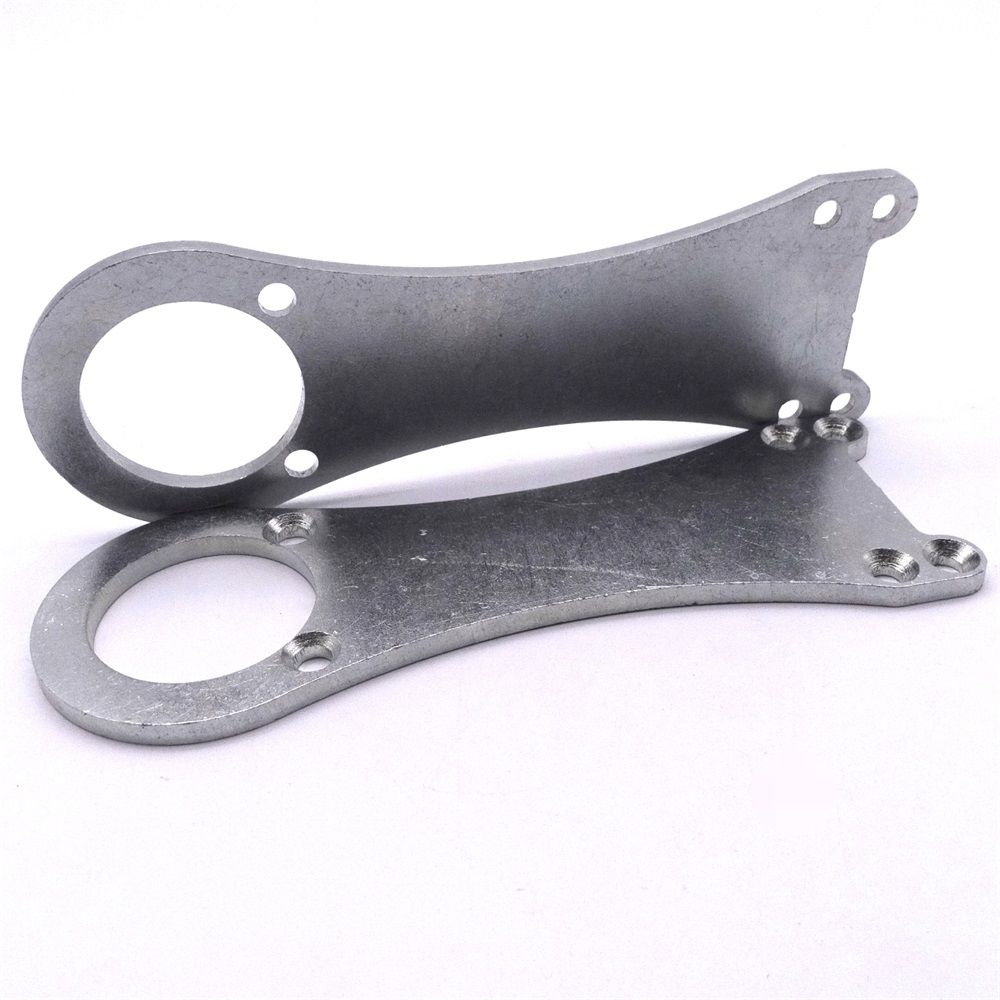 Custom CNC Machined Stainless Steel Aluminum Bracket Anodized Coating Mounting Plate Holder Metal Bracket Part Service