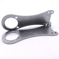 Custom CNC Machined Stainless Steel Aluminum Bracket Anodized Coating Mounting Plate Holder Metal Bracket Part Service