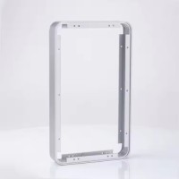 Customized CNC anodized aluminum frame machining parts