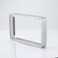 Customized CNC anodized aluminum frame machining parts
