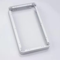 Customized CNC anodized aluminum frame machining parts