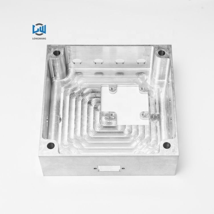 Precision Anodized 7075 Aluminum CNC Milling Mechanical Cover Cavity