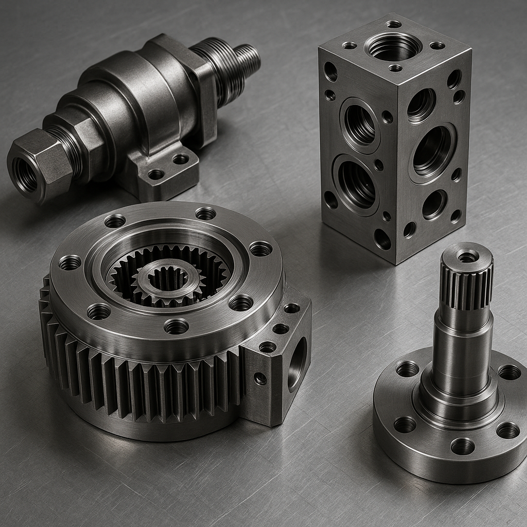 Titanium Alloy CNC Custom Machined Semiconductor Heat Exchanger Plate Custom CNC Machining