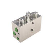Cnc Custom Machining High Precision Flow Control Valve Cartridge Valve Hydraulic Manifold