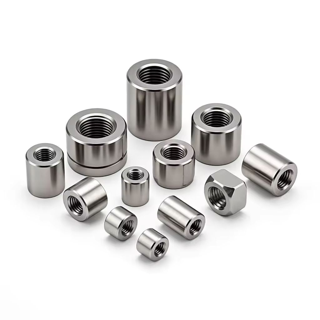 Custom CNC Machining Services Industrial Part Anodized Stainless Steel Threaded Connection Parts