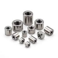 Custom CNC Machining Services Industrial Part Anodized Stainless Steel Threaded Connection Parts