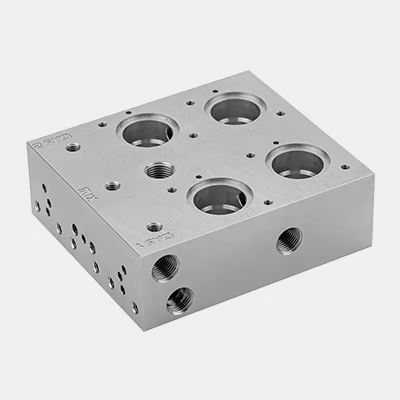 Bloc Hydraulique Sur Mesure 35-220L/min - Aluminium/Fonte GS EN 1563 pour Engins de Chantier