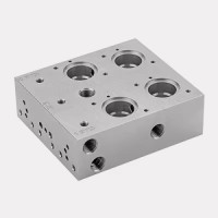 Bloc Hydraulique Sur Mesure 35-220L/min - Aluminium/Fonte GS EN 1563 pour Engins de Chantier