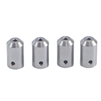Precision 304 316 Stainless Steel CNC Machined Bolts Nuts Aerospace Medical Automotive Fasteners CNC Machining Service