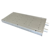 OEM Custom Aluminum Cold Block Brazing Liquid Cooling Plate