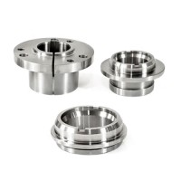 Precision CNC machining stainless steel flange parts for mechanical equipment Industrial hardware components