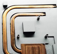 OEM Anodized Aluminum CNC Machining Service Radiator Heat Sink with Heat Pipe Industrial Machinery Parts Steel Copper Profile