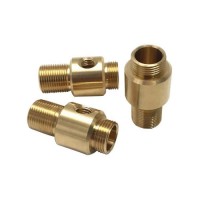 Custom OEM Cnc Precision Parts Cnc Lathe Bushing Sleeve Brass Machining Parts