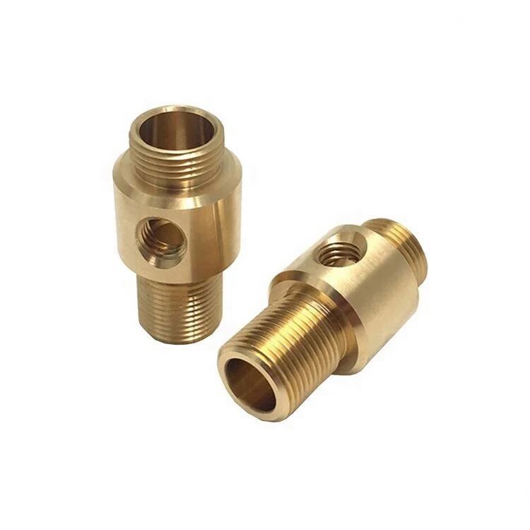 Custom OEM Cnc Precision Parts Cnc Lathe Bushing Sleeve Brass Machining Parts