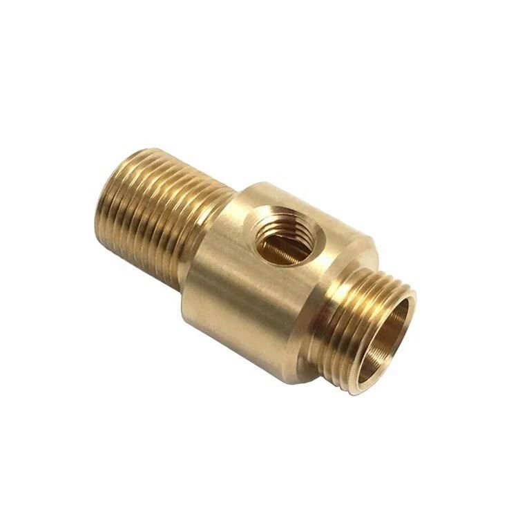 Custom OEM Cnc Precision Parts Cnc Lathe Bushing Sleeve Brass Machining Parts