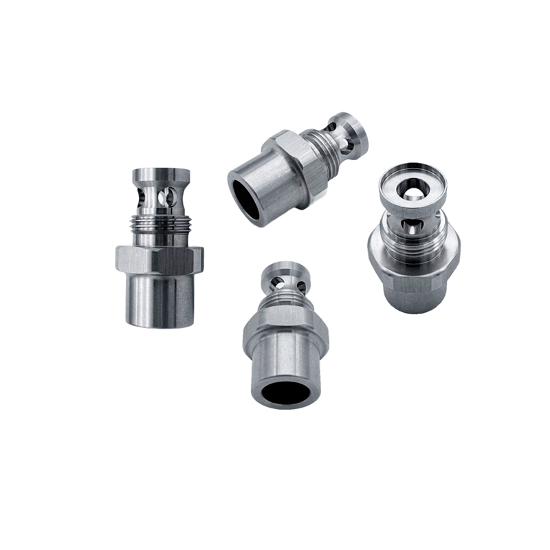 Custom CNC Turning Hardware Parts Stainless Steel High Efficient Cooling Parts  Liquid Cooling Connector