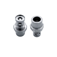 Custom CNC Turning Hardware Parts Stainless Steel High Efficient Cooling Parts  Liquid Cooling Connector