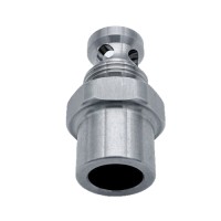 Custom CNC Turning Hardware Parts Stainless Steel High Efficient Cooling Parts  Liquid Cooling Connector