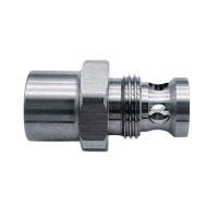 Custom CNC Turning Hardware Parts Stainless Steel High Efficient Cooling Parts  Liquid Cooling Connector