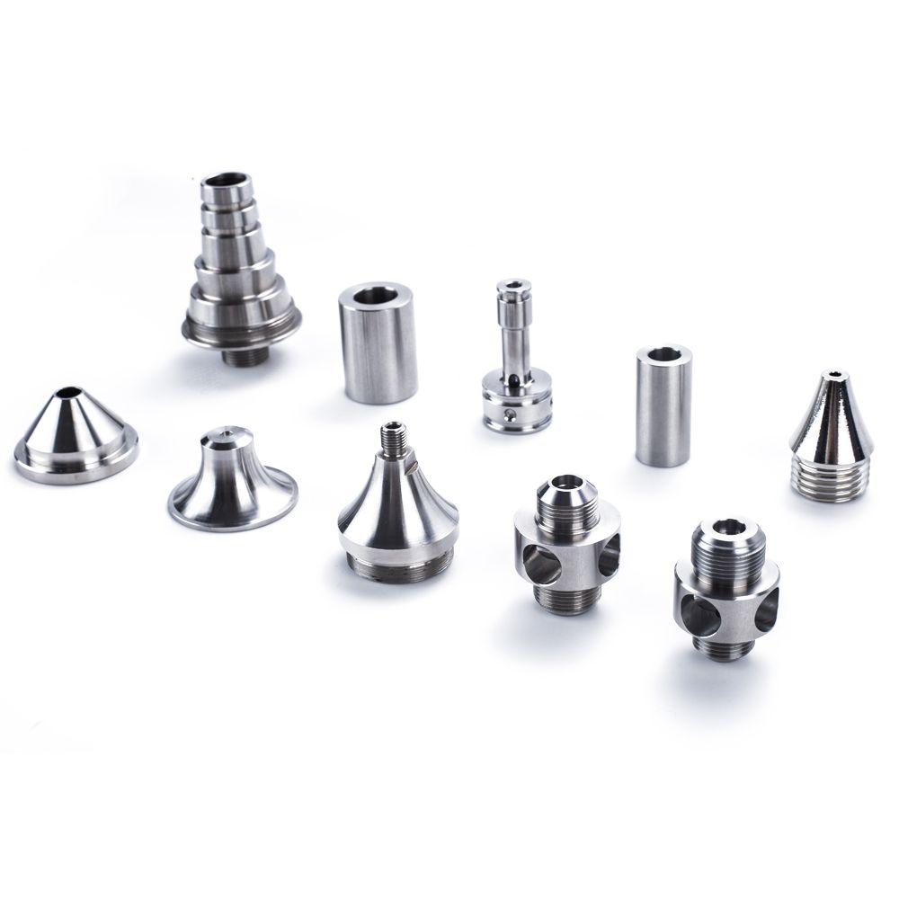 Customized precision metal parts for automotive electronics SUS304 steel brass aluminum tube accessories CNC machining plastic materials