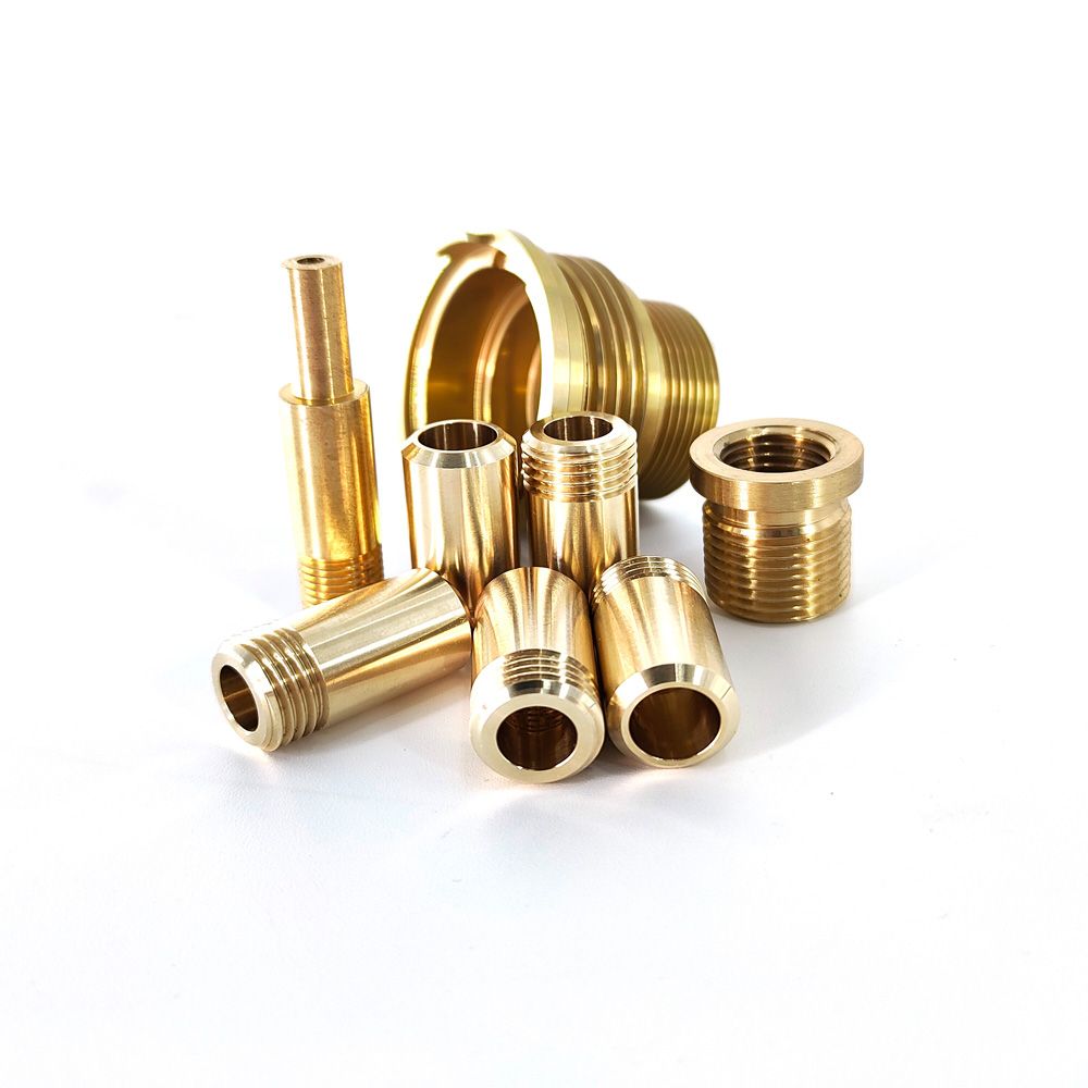 Customized precision metal parts for automotive electronics SUS304 steel brass aluminum tube accessories CNC machining plastic materials