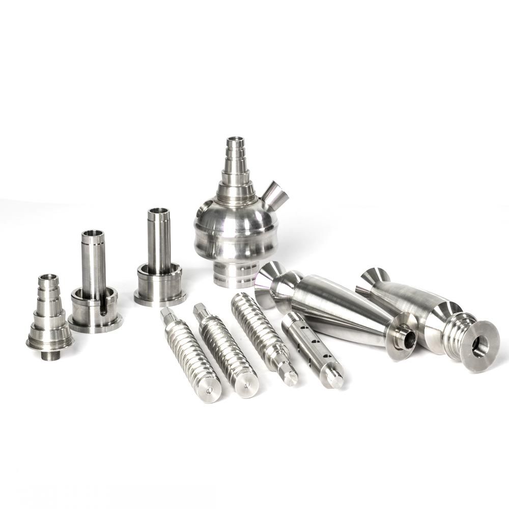 Customized precision metal parts for automotive electronics SUS304 steel brass aluminum tube accessories CNC machining plastic materials