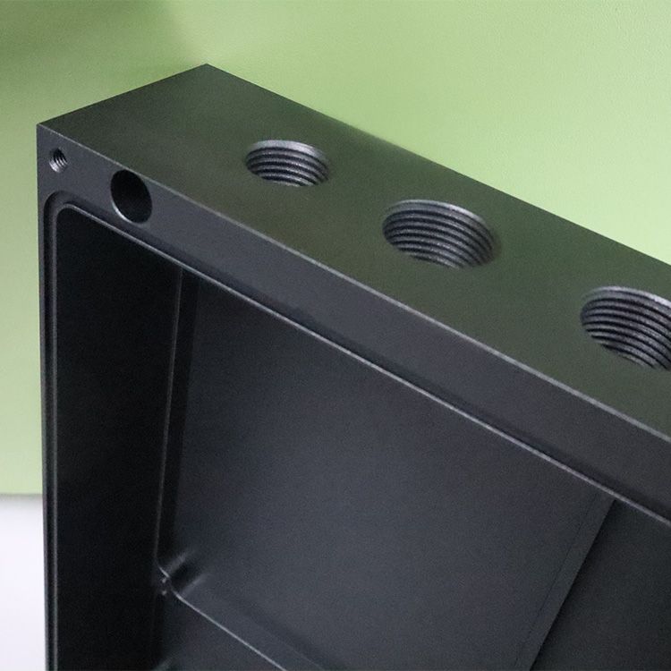 Custom Switch Aluminium Enclosure Box Chassis Sheet metal Case CNC Aluminum Parts