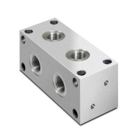 Custom CNC Machining Aluminum Stainless Steel Hydraulic Type Manifold