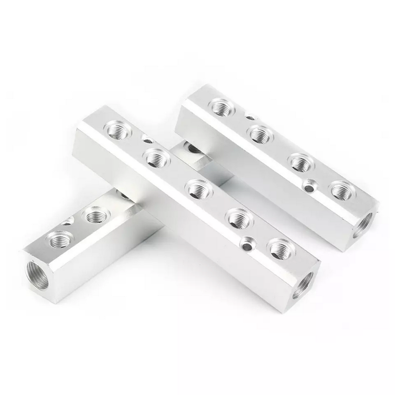 Custom CNC Machining Aluminum Stainless Steel Hydraulic Type Manifold