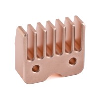 Custom CNC Machined Aluminum Heat Sink Plates CNC Machining PartsHigh-precision Fin Design for LED Module Cooling Systems