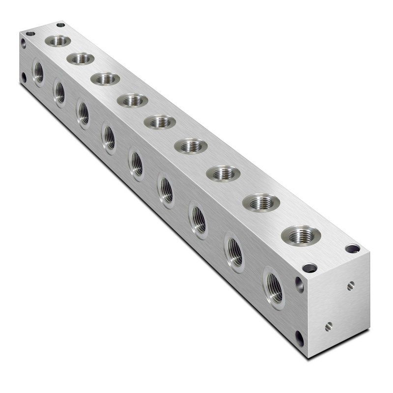 Customize CNC Machining Aluminum Stainless Steel Hydraulic Type Manifold
