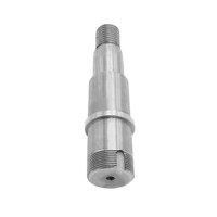 Arbre Demi-Tige Usiné CNC sur Mesure - Axe en Acier Inoxydable/Aluminium Laiton Tournage Précision pour Transmission Automobile