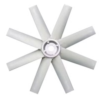 Aube de ventilateur en nylon grade 8 haute performance - Pour moteur de chariot élévateur, roue à aubes axiales, service OEM personnalisé