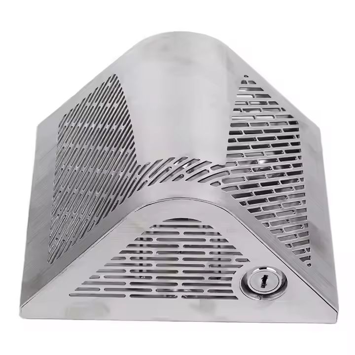 CNC Precision Milled Metal Hollow Protective Shield