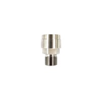 Stainless steel joint nozzle high precision automatic lathe CNC custom factory machined parts pipe adapter connector