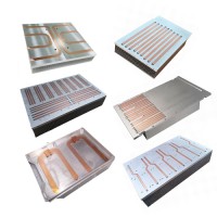 Custom CNC Machining for Drilling Copper Water Cooling Plate Vacuum Brazing Machined Aluminum Alloy Liquid Cold Parts
